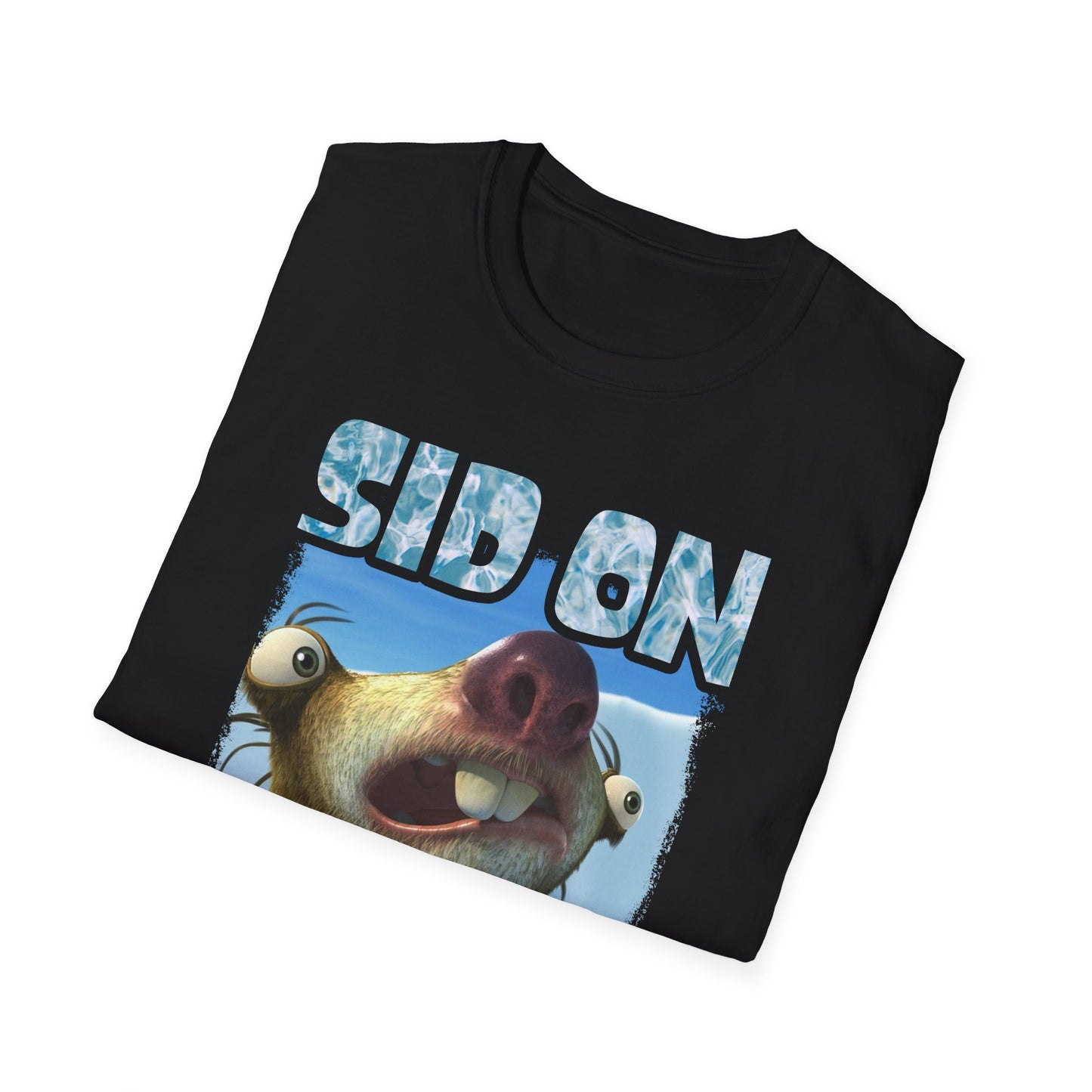 Funny Unisex T-Shirt - 'Sid On My Face' Humor Top