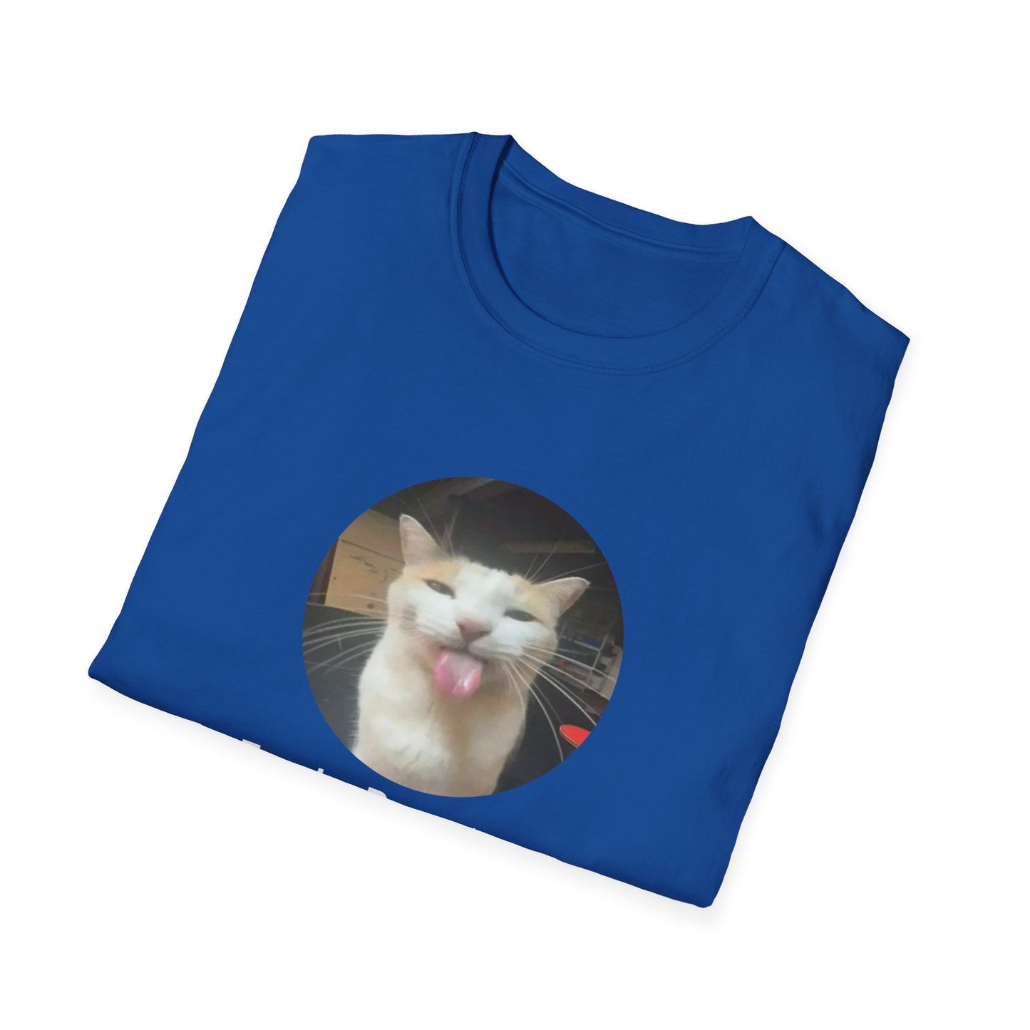 Funny Cat Unisex Softstyle T-Shirt - 'Freaky Department' Graphic Tee