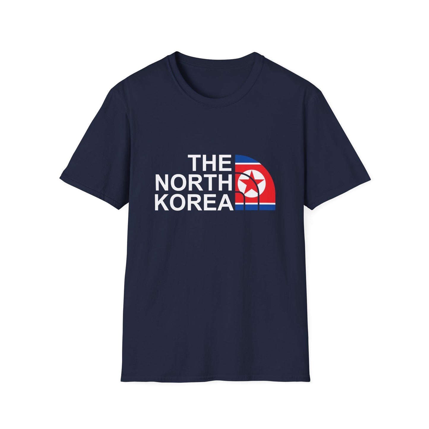 Parody T-Shirt - 'The North Korea' Unisex Softstyle