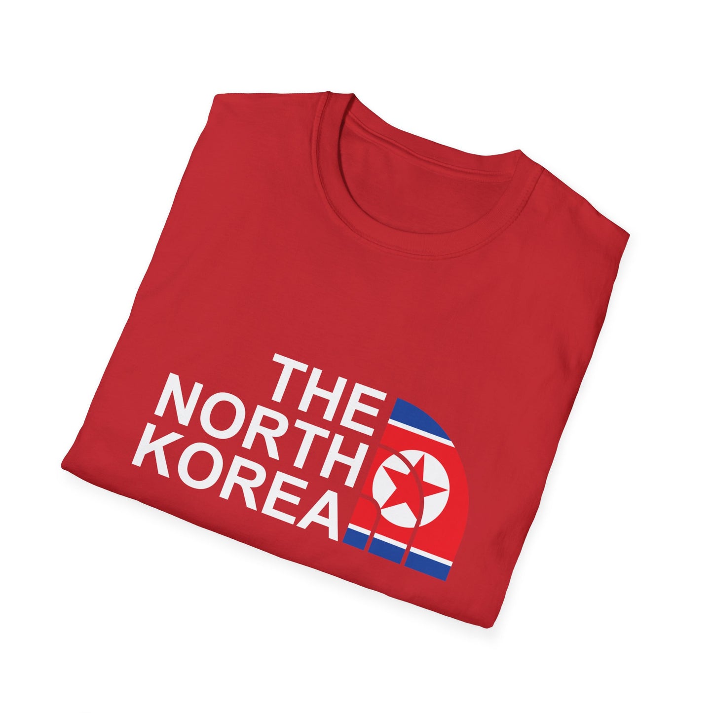 Parody T-Shirt - 'The North Korea' Unisex Softstyle