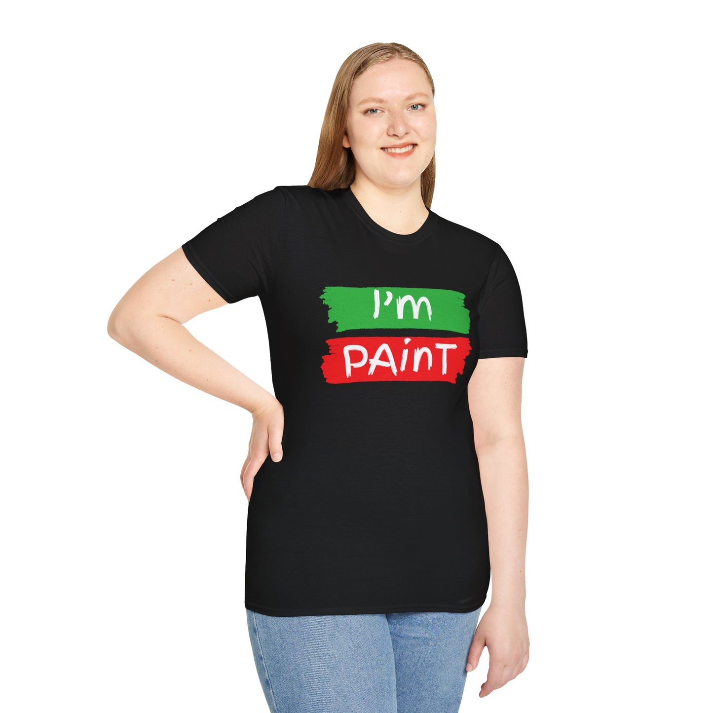 Funny Couples I'm Paint T-Shirt