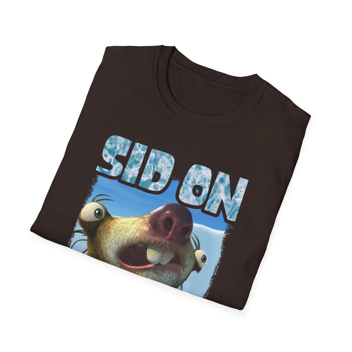 Funny Unisex T-Shirt - 'Sid On My Face' Humor Top