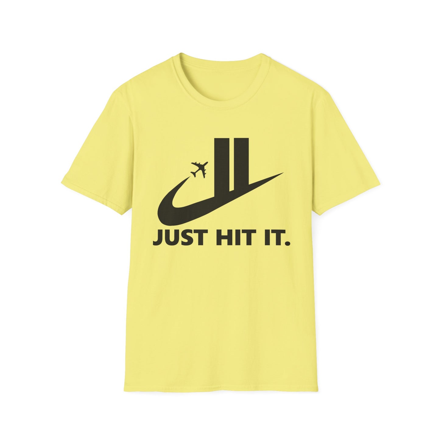 Funny Parody Nike T-Shirt "Just Hit It"