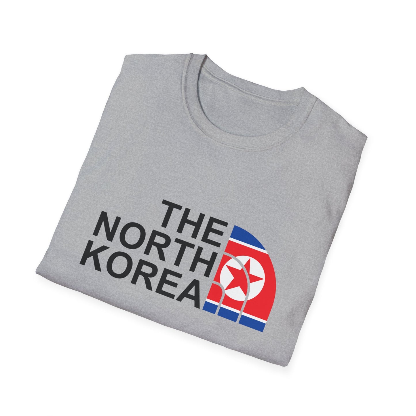 Parody T-Shirt - 'The North Korea' Unisex Softstyle