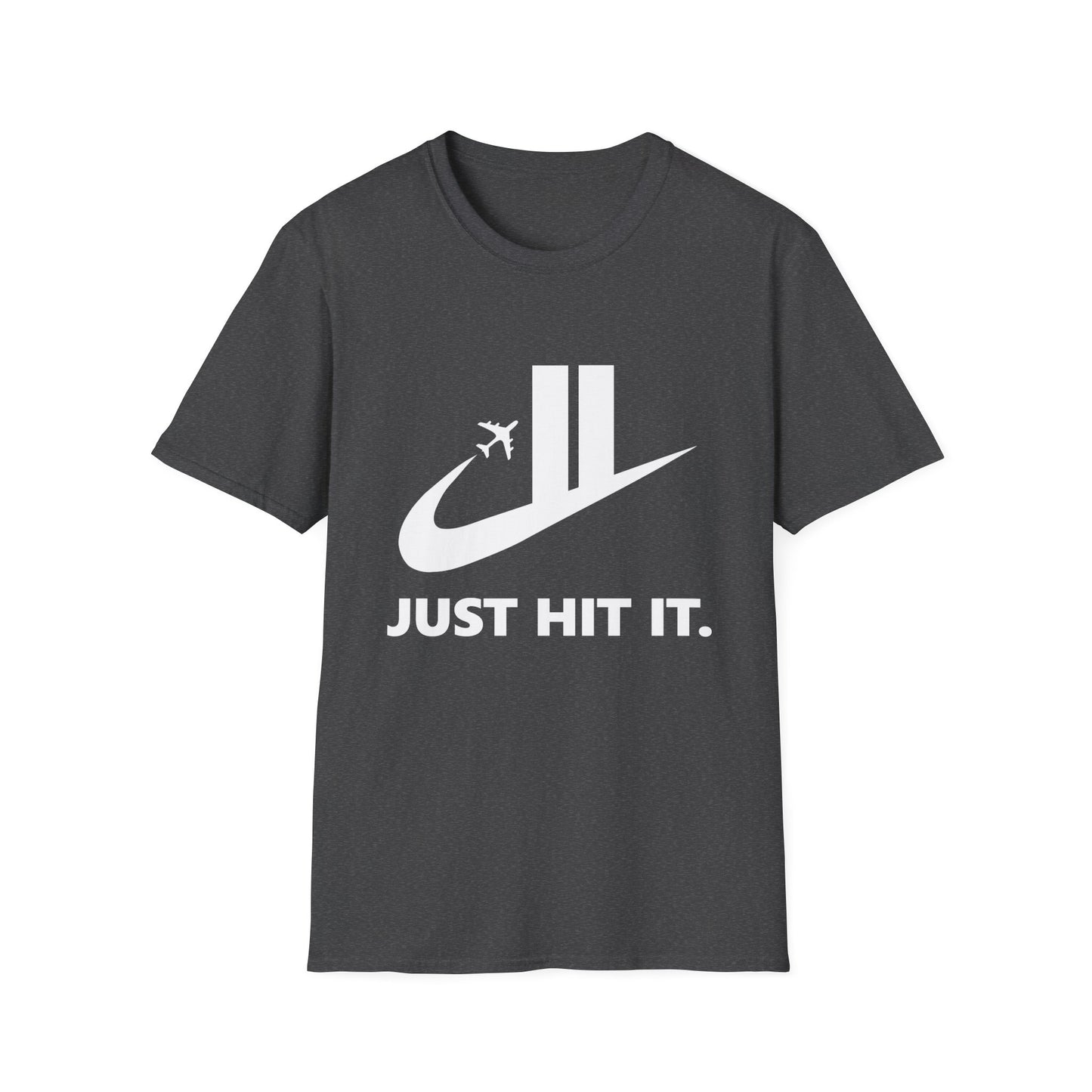 Funny Parody Nike T-Shirt "Just Hit It"