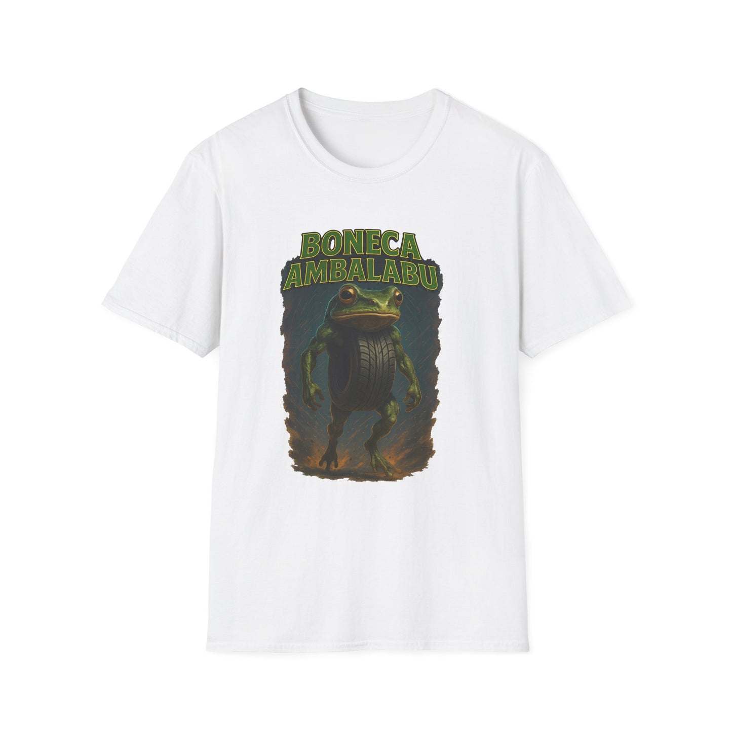 Bonega Abalabu - Italian Brainrot Meme T-Shirt - Unisex Softstyle Tee for Fun-Loving Fans