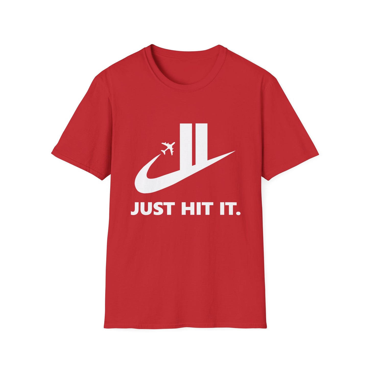 Funny Parody Nike T-Shirt "Just Hit It"
