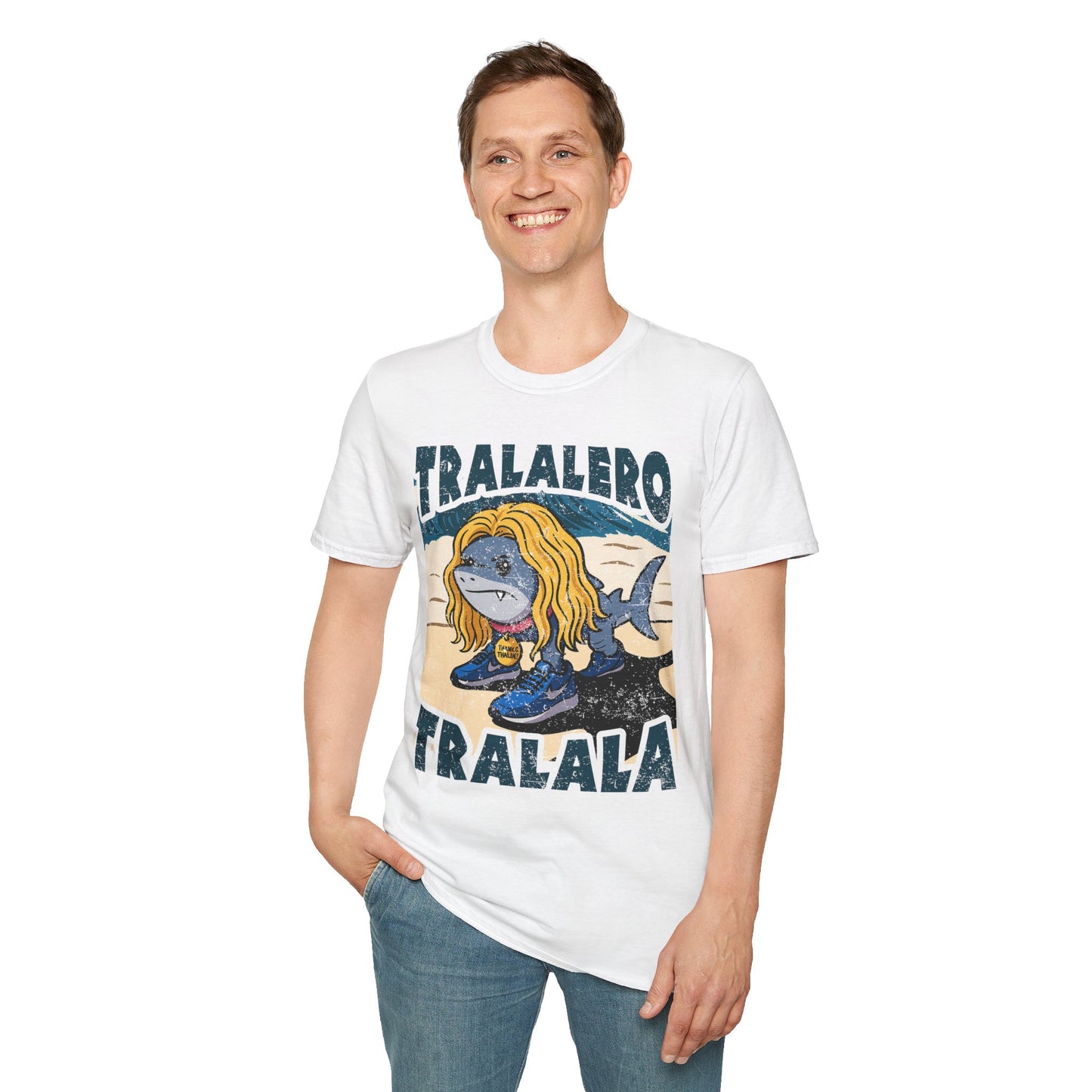 Tralalero Funny Italian Meme T-Shirt