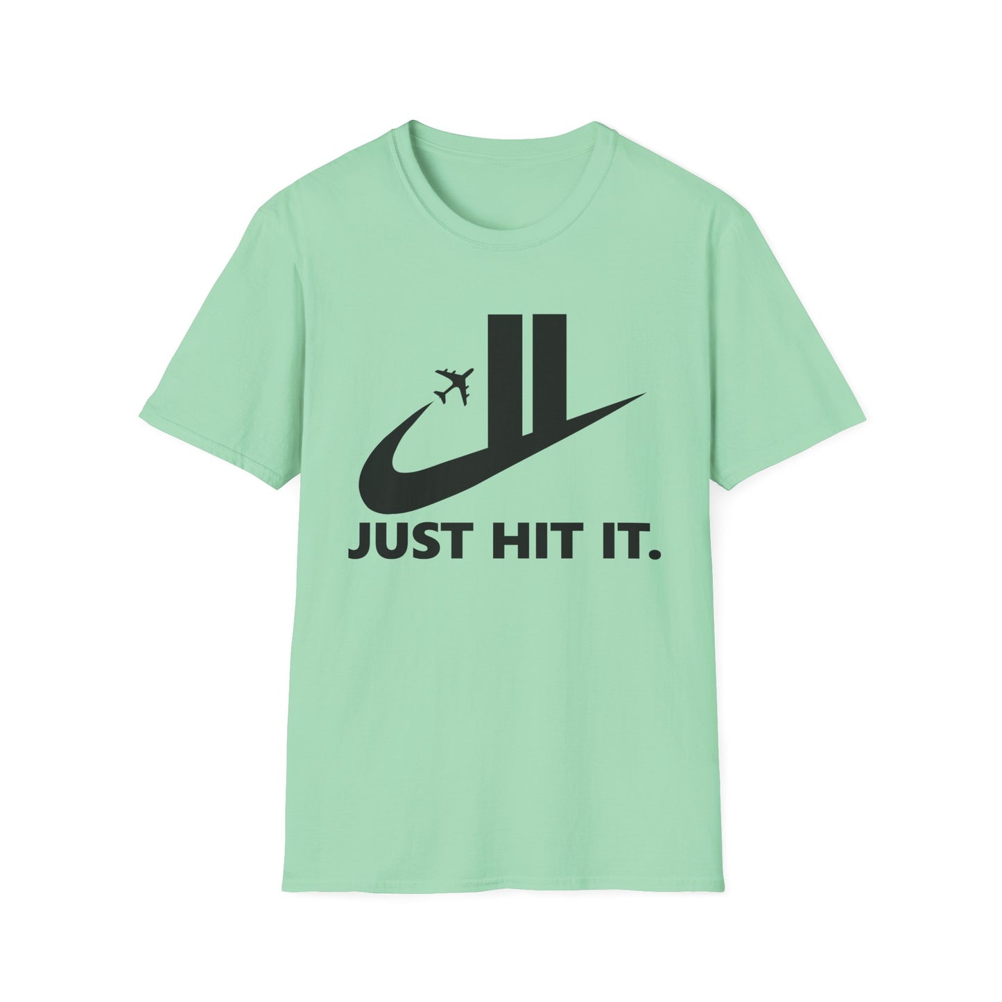 Funny Parody Nike T-Shirt "Just Hit It"
