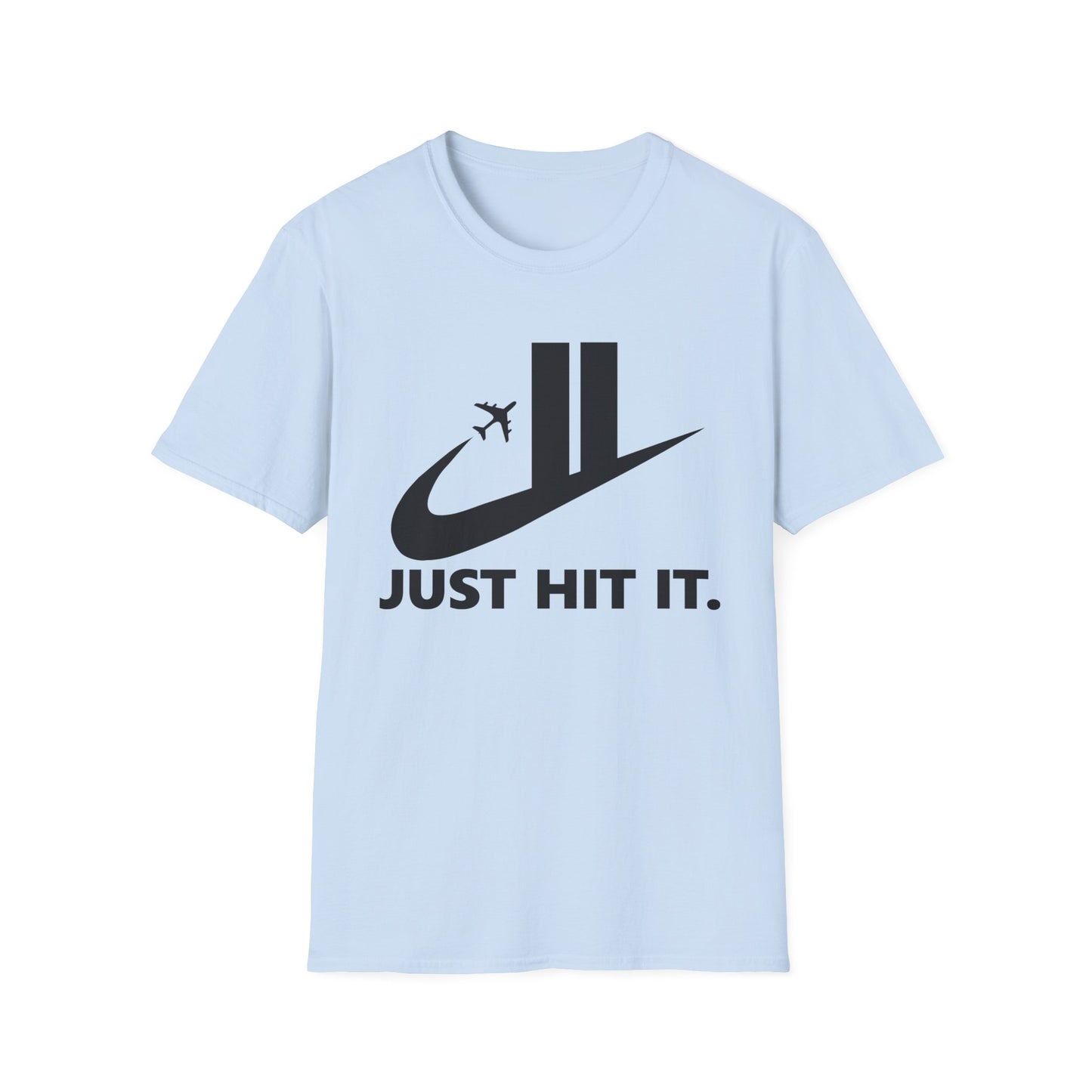Funny Parody Nike T-Shirt "Just Hit It"