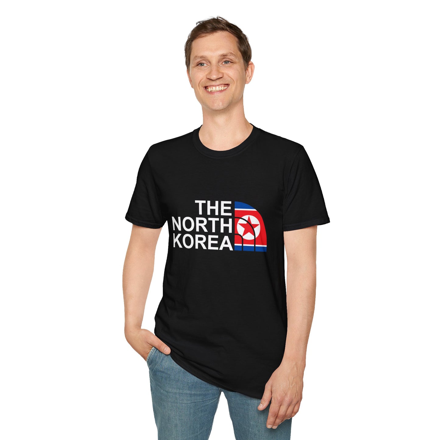 Parody T-Shirt - 'The North Korea' Unisex Softstyle