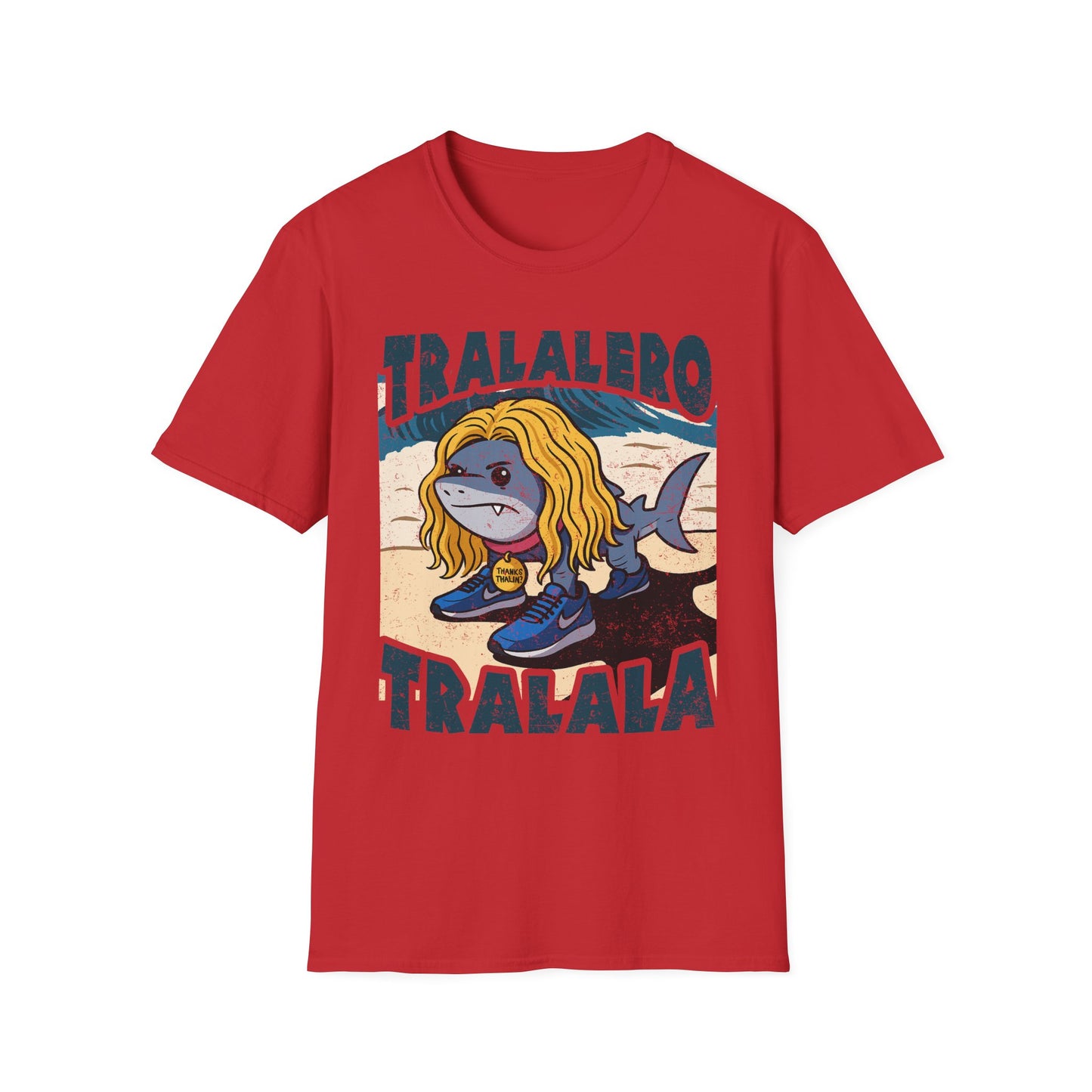 Tralalero Funny Italian Meme T-Shirt