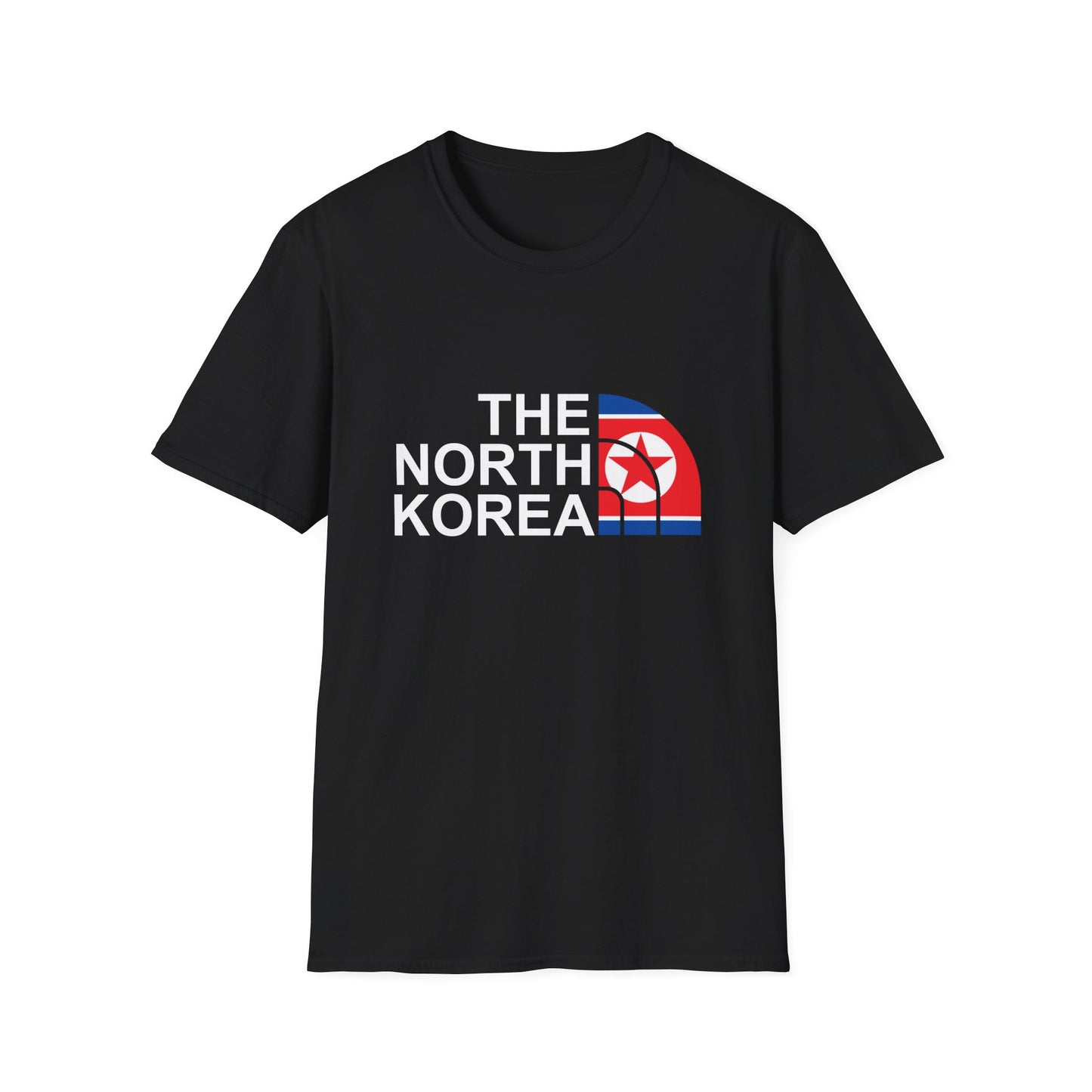 Parody T-Shirt - 'The North Korea' Unisex Softstyle