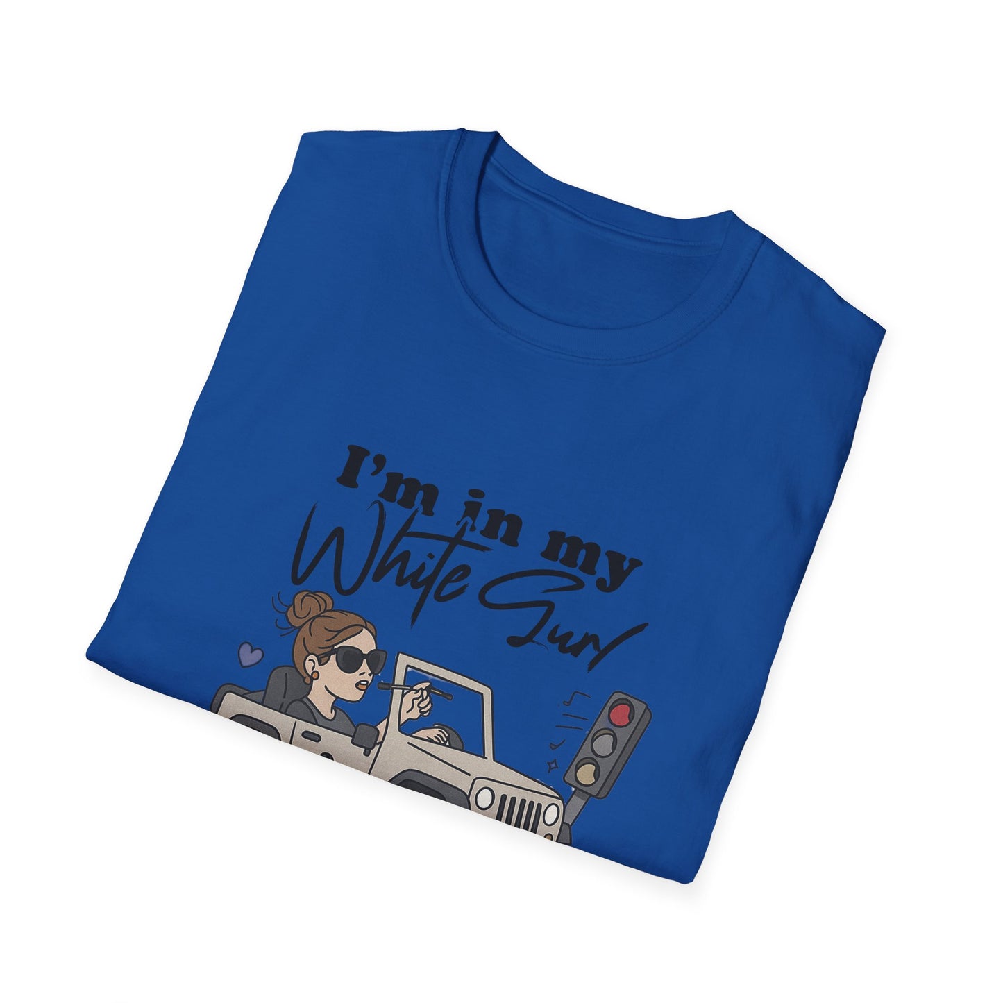 Funny Driving Era Unisex Softstyle T-Shirt - Perfect Summer Gift