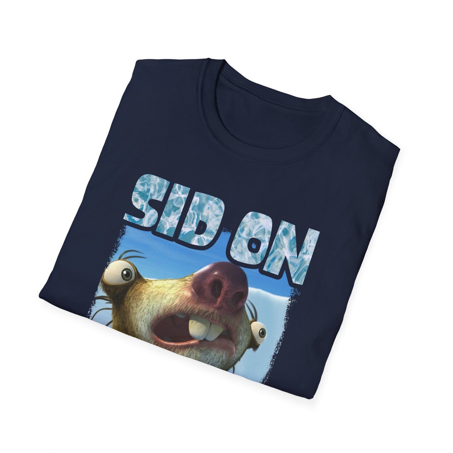 Funny Unisex T-Shirt - 'Sid On My Face' Humor Top