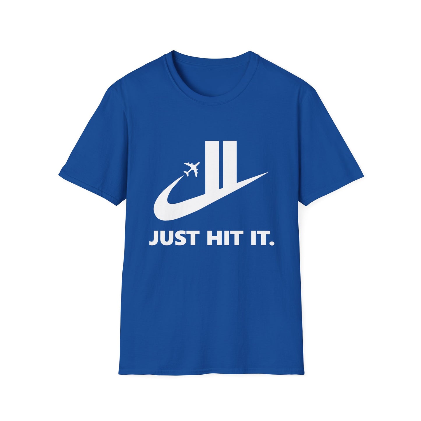 Funny Parody Nike T-Shirt "Just Hit It"