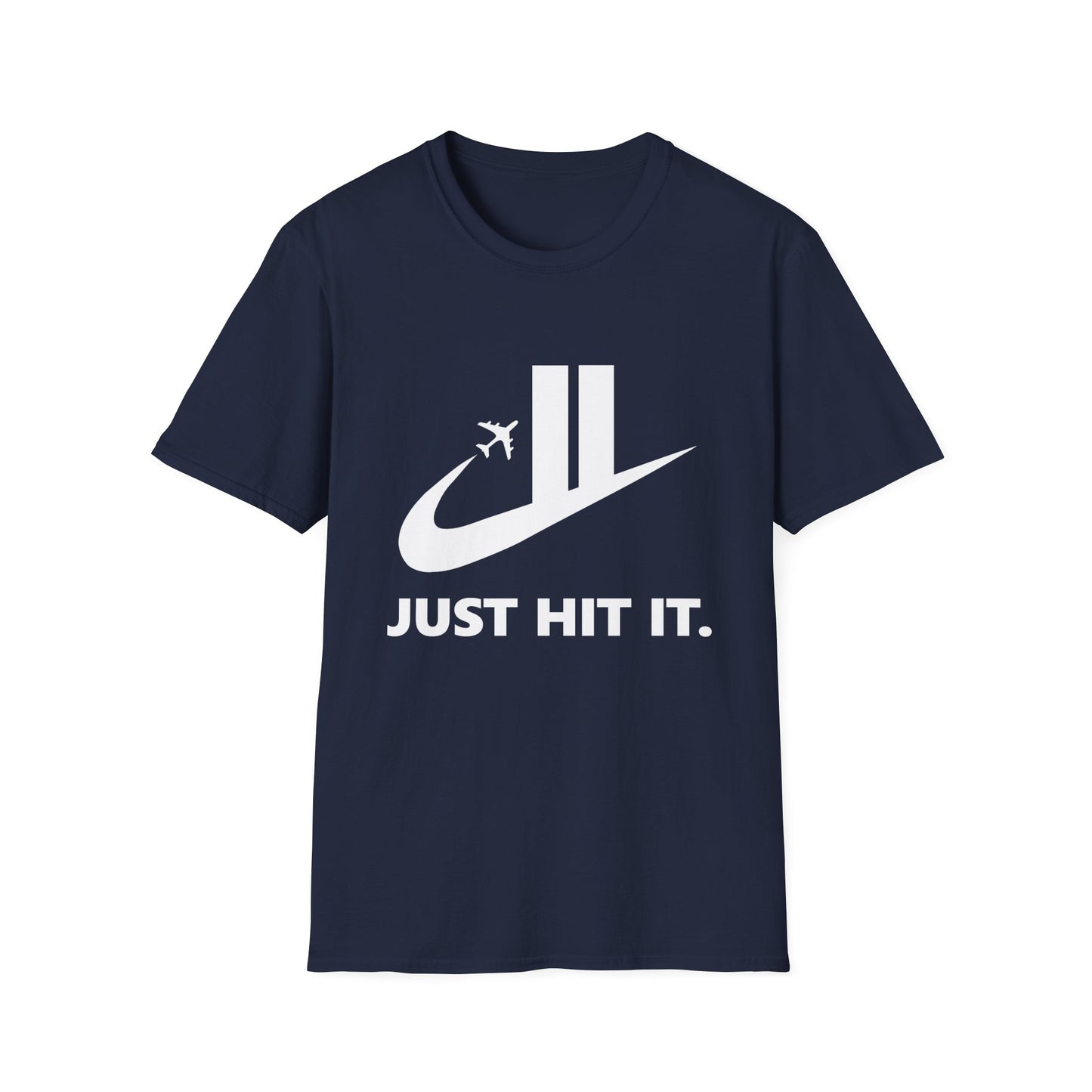 Funny Parody Nike T-Shirt "Just Hit It"