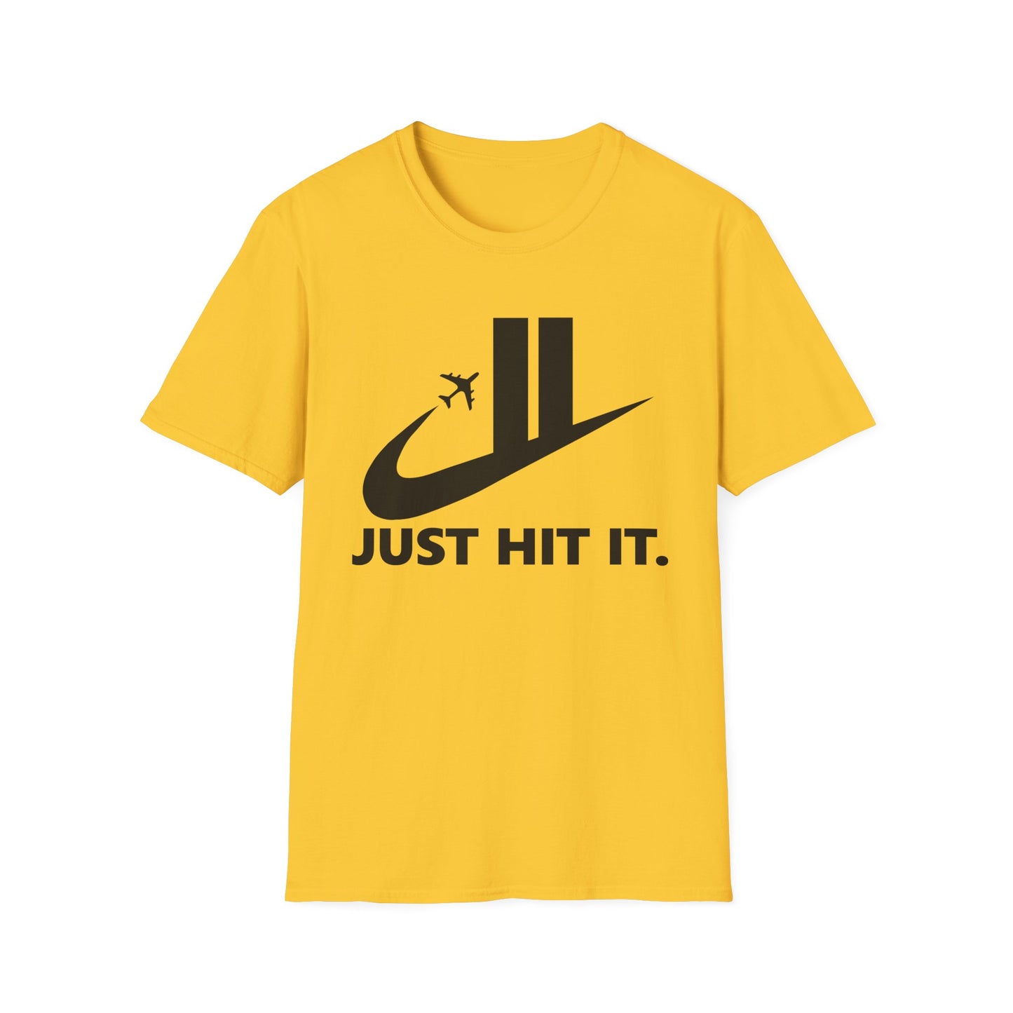 Funny Parody Nike T-Shirt "Just Hit It"