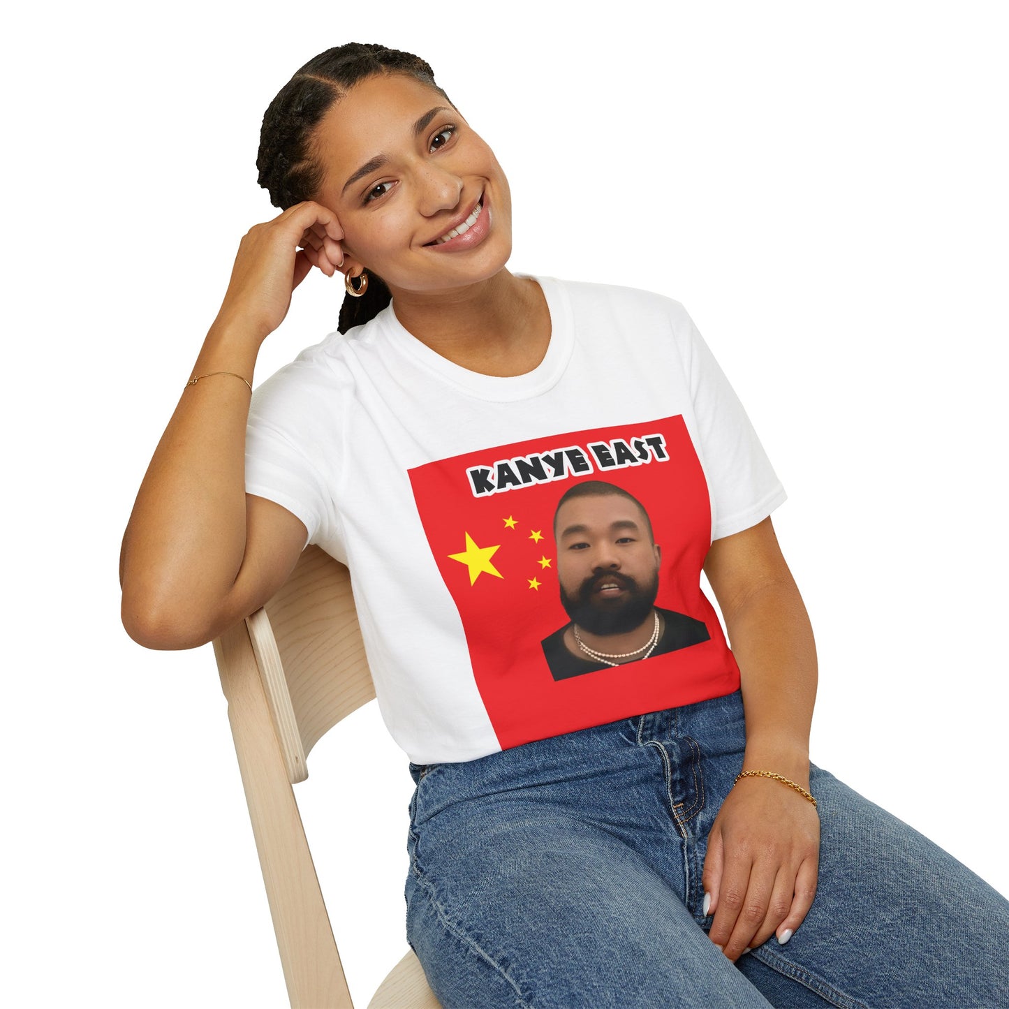 Kanye East Funny Parody T-Shirt Unisex Softstyle