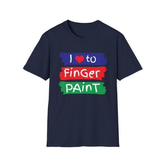 Funny Couples I love to finger paint T-Shirt