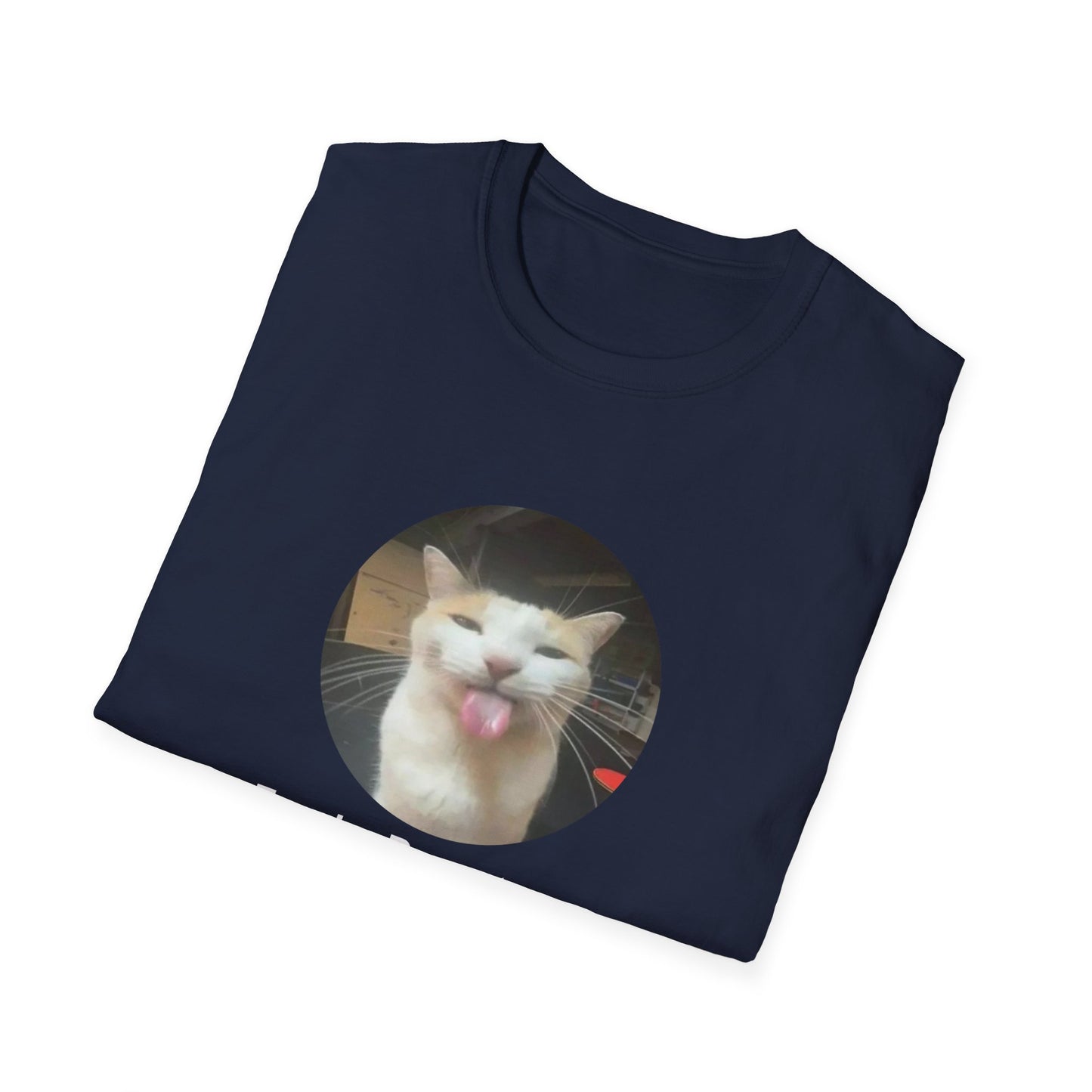 Funny Cat Unisex Softstyle T-Shirt - 'Freaky Department' Graphic Tee