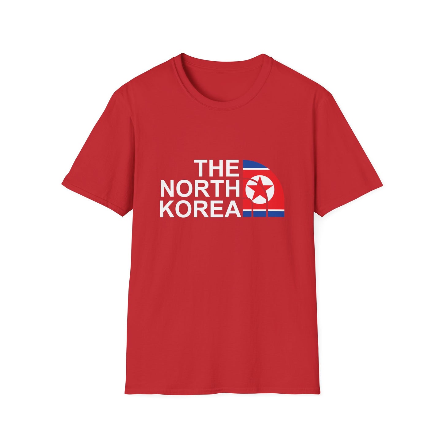 Parody T-Shirt - 'The North Korea' Unisex Softstyle