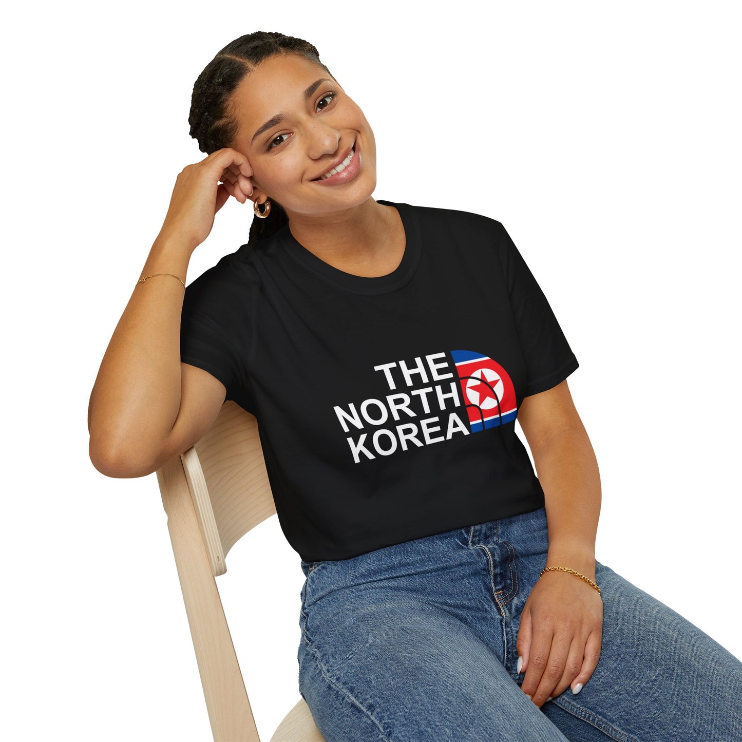 Parody T-Shirt - 'The North Korea' Unisex Softstyle