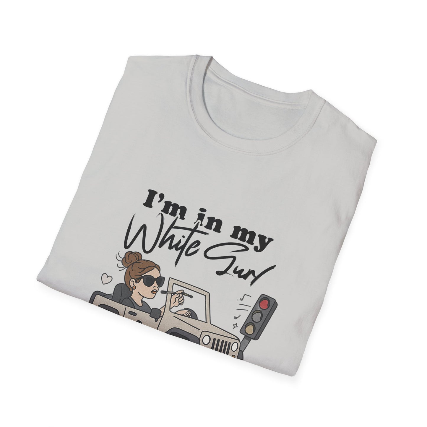 Funny Driving Era Unisex Softstyle T-Shirt - Perfect Summer Gift