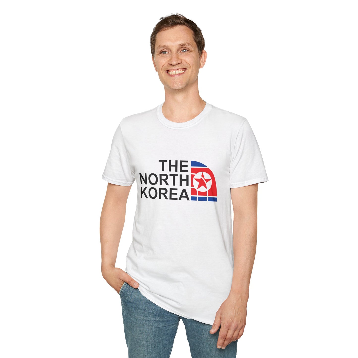 Parody T-Shirt - 'The North Korea' Unisex Softstyle