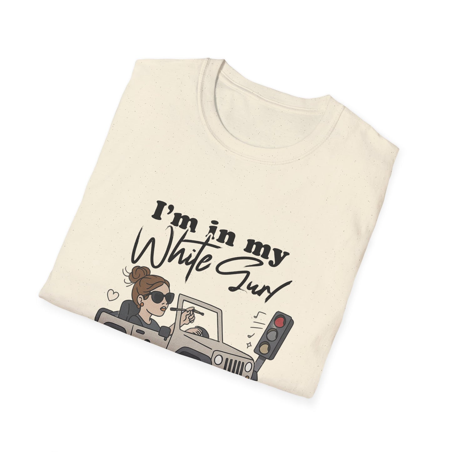 Funny Driving Era Unisex Softstyle T-Shirt - Perfect Summer Gift