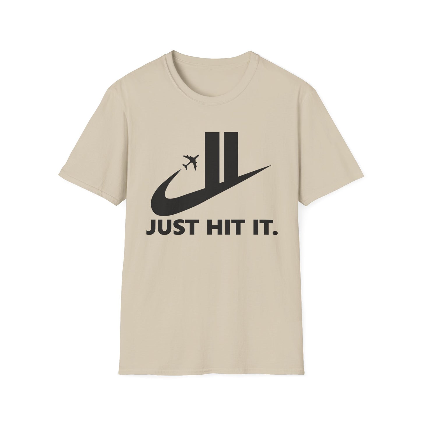 Funny Parody Nike T-Shirt "Just Hit It"