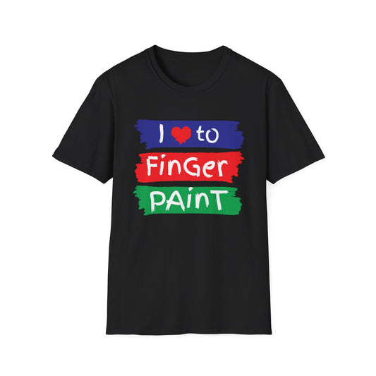 Funny Couples I love to finger paint T-Shirt