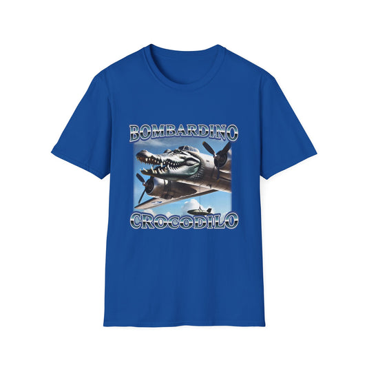Bombardino Crocodilo - Italian Brainrot Meme T-Shirt