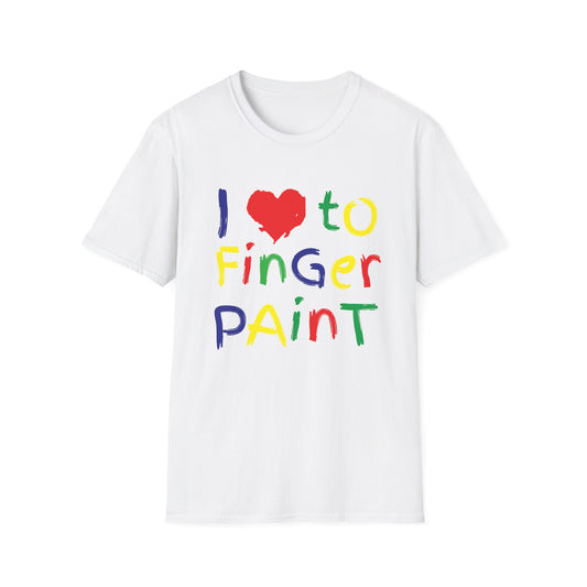 Funny Couples I love to finger paint T-Shirt