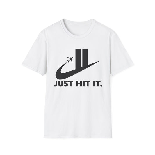Funny Parody Nike T-Shirt "Just Hit It"