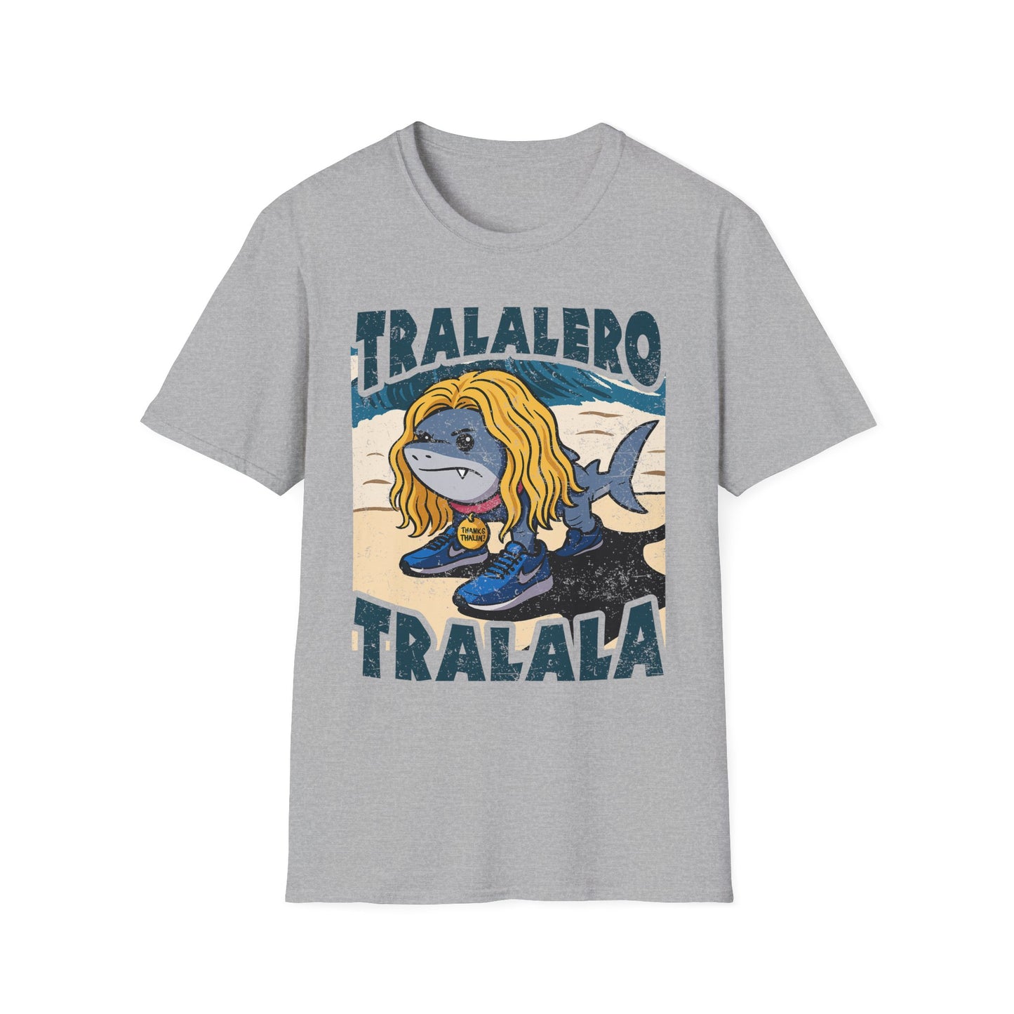 Tralalero Funny Italian Meme T-Shirt